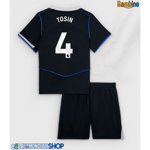 Maglie da calcio Chelsea Tosin Adarabioyo #4 Terza Maglia Bambino 2025-26 Manica Corta + Pantaloni corti)